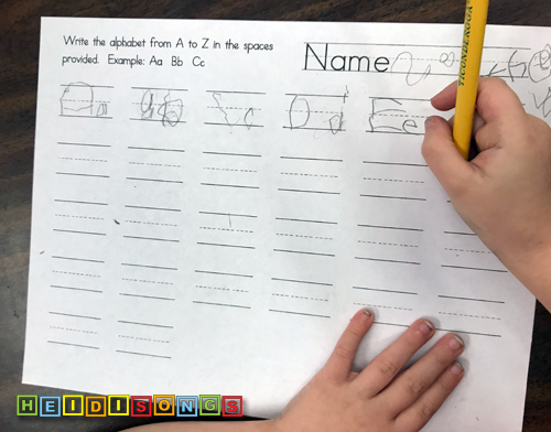 Tips for Teaching Kids to Write on Lined Paper!