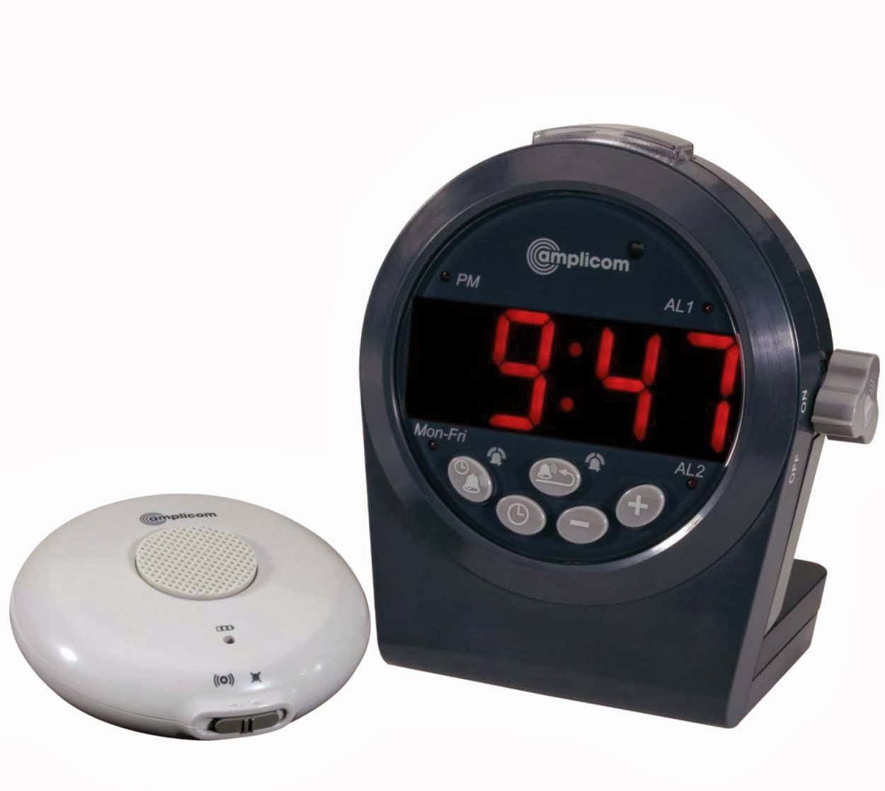 Hanging Off The Wire Alarm Clock