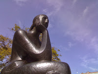 Statue of Woman in Thinking Pose: Image Source: http://upload.wikimedia.org/wikipedia/commons/8/81/A_woman_thinking.jpg