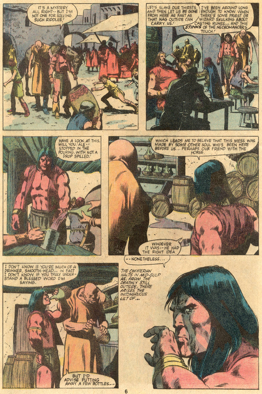 Read online Conan the Barbarian (1970) comic -  Issue #122 - 6