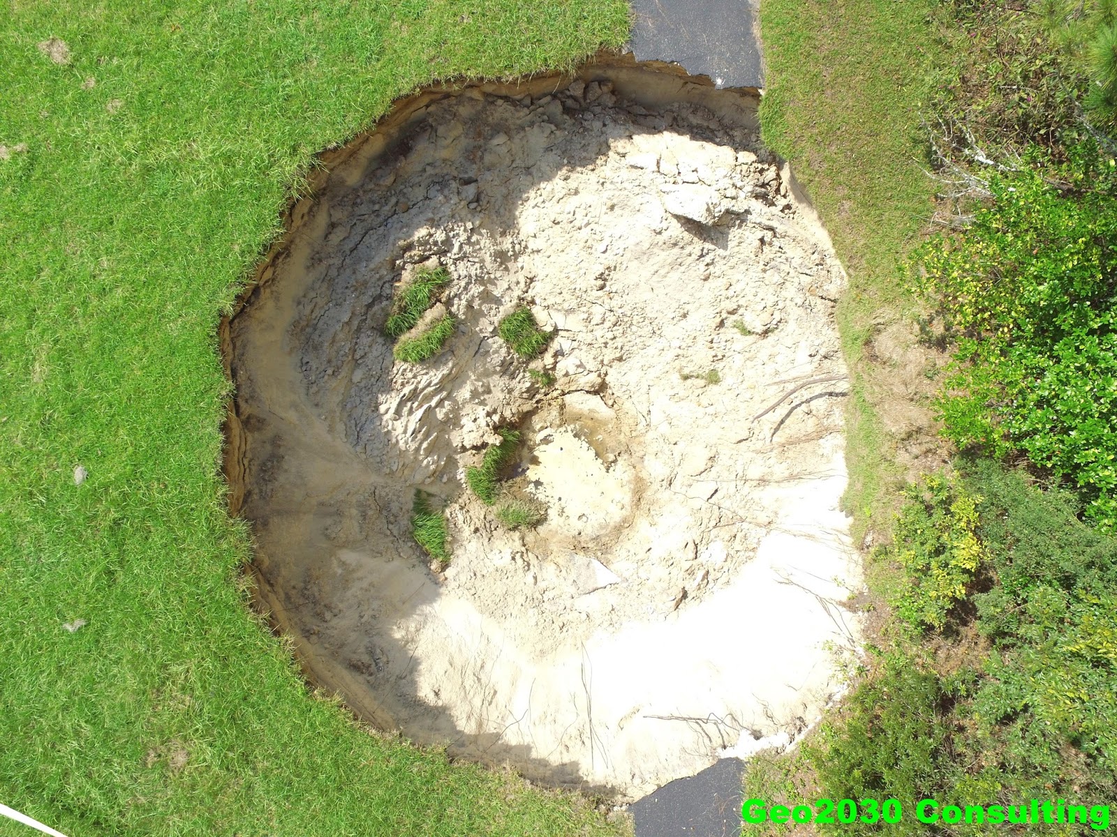 Geo2030 Consulting, LLC: Sink Hole Volumetric Calculations
