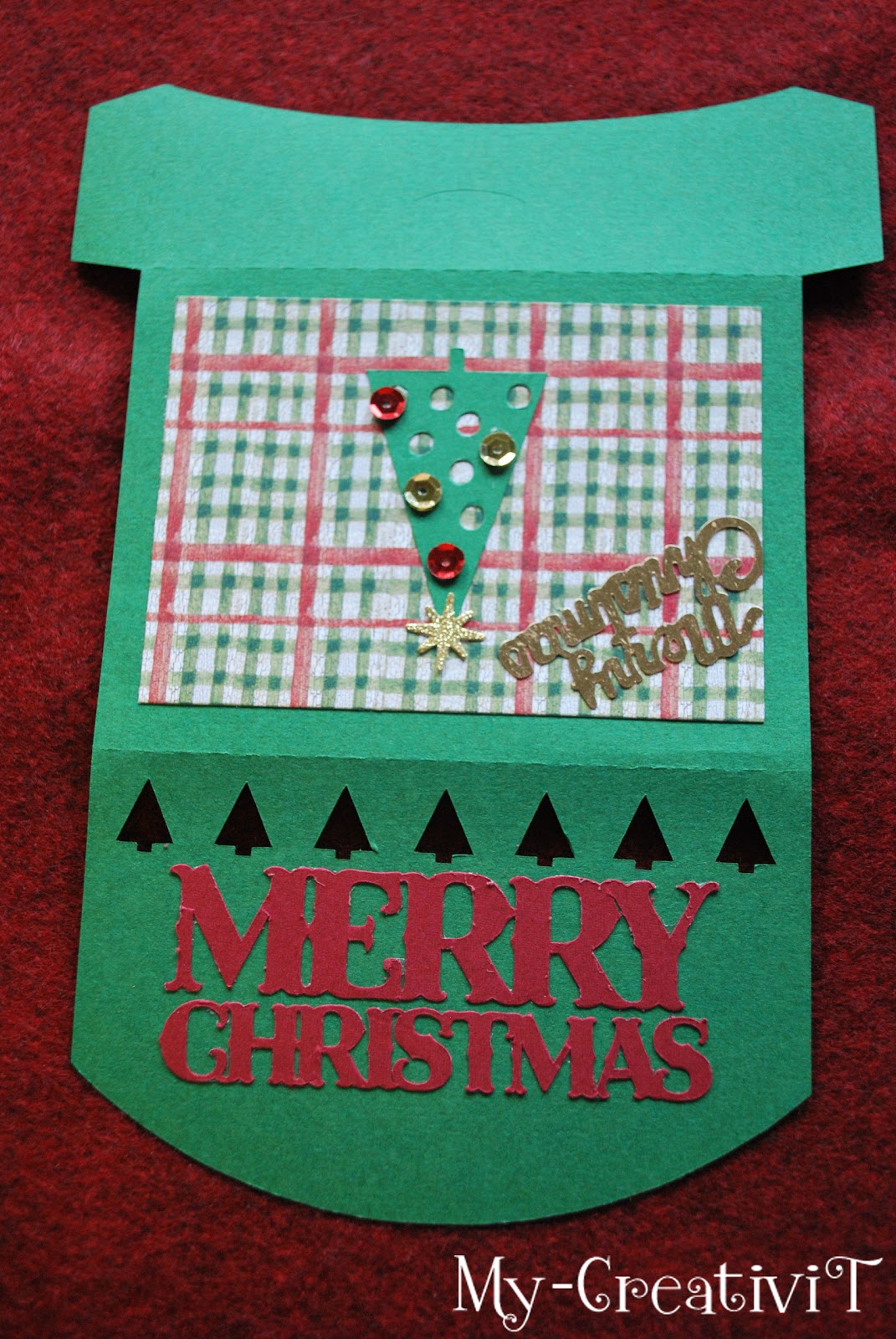 My-CreativiT: Merry Christmas Gift Card Holder