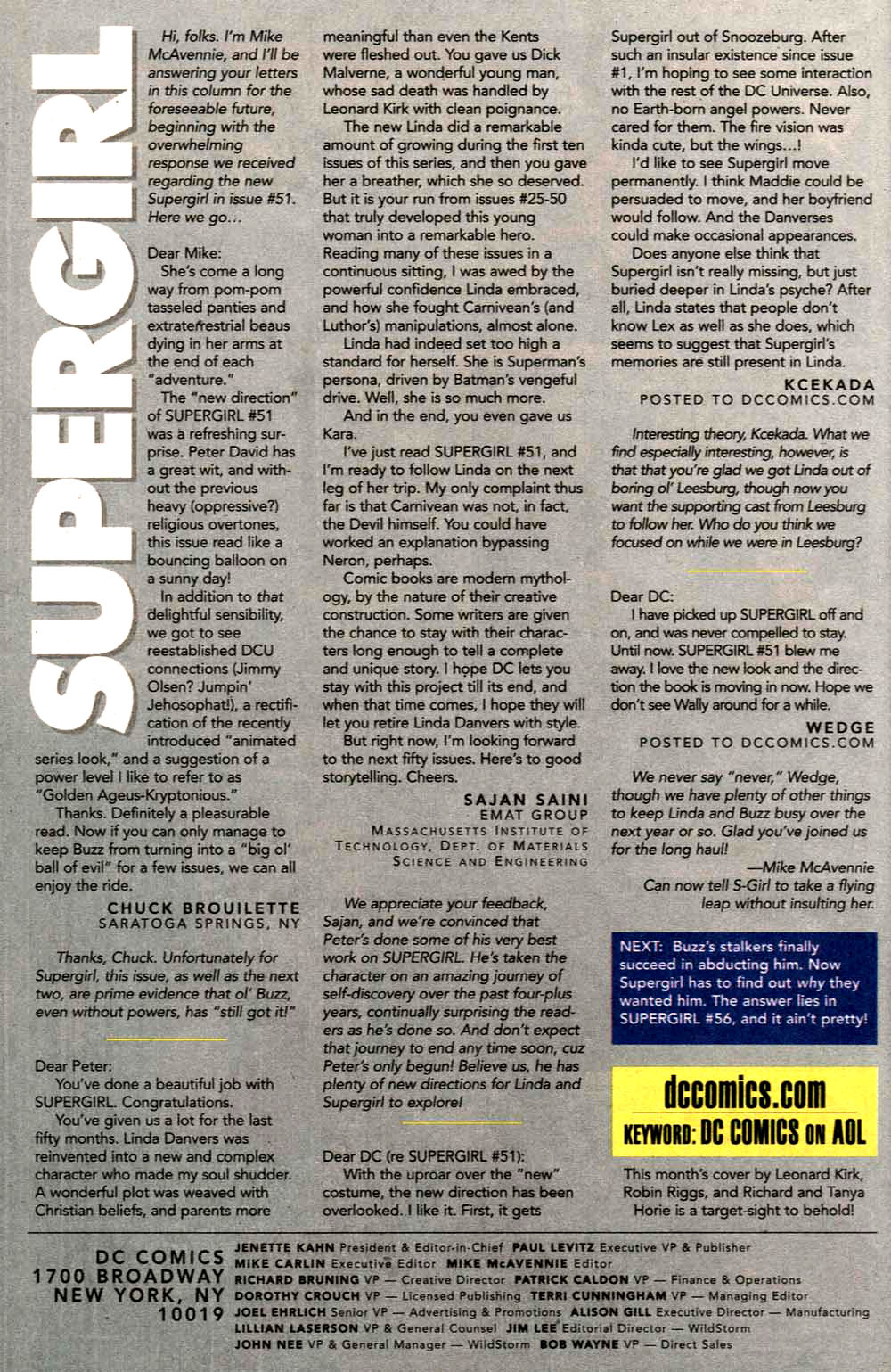 Read online Supergirl (1996) comic -  Issue #55 - 24