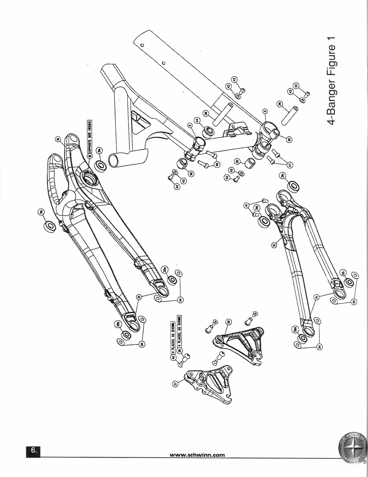 The Old Bike Shop Schwinn suspension manual