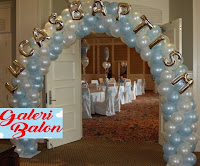 Balon Dekorasi Acara Baptist