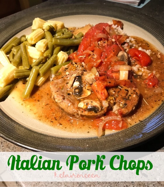 Italian Pork Chops KC Lawrence