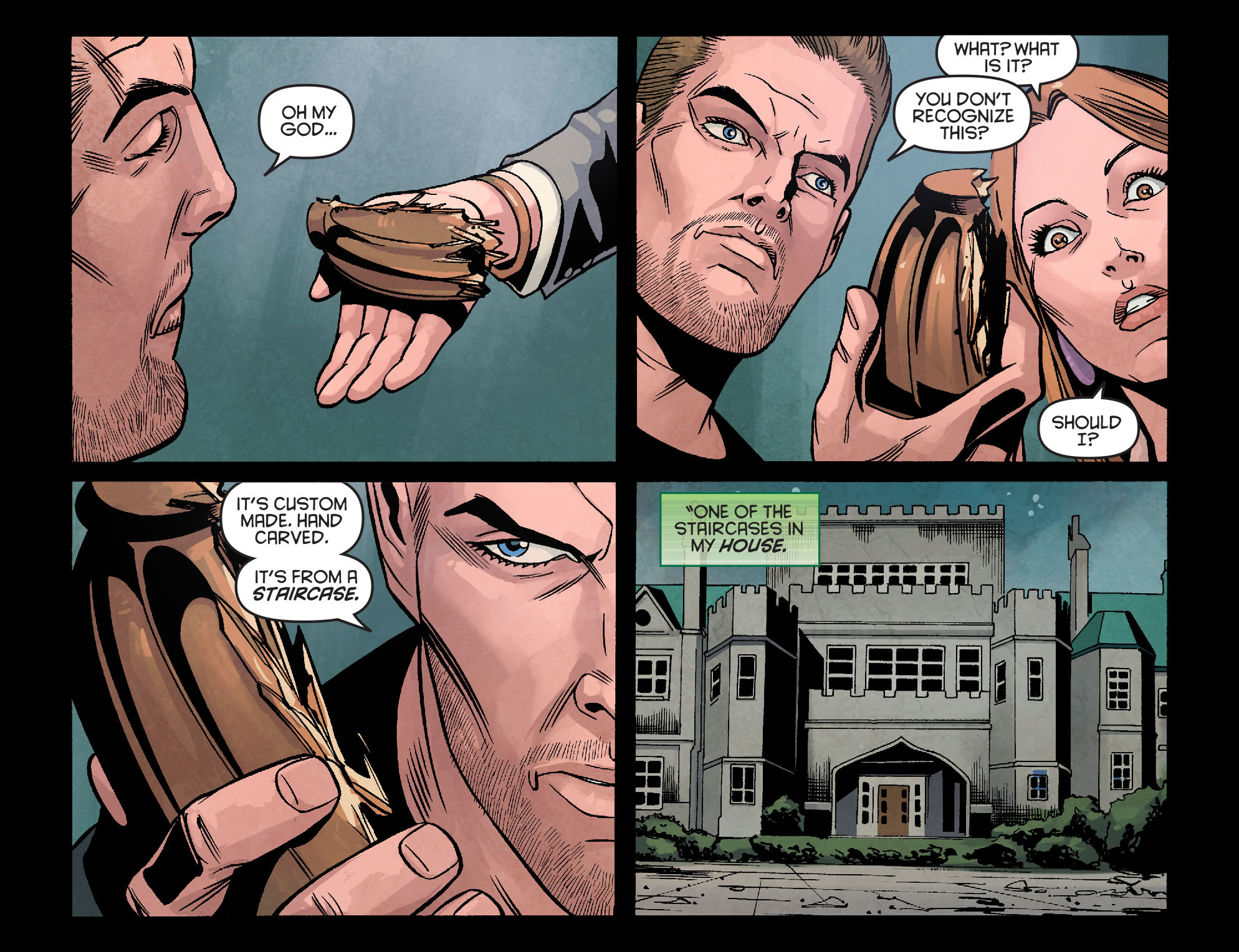 Read online Arrow: Season 2.5 [I] comic -  Issue #20 - 21