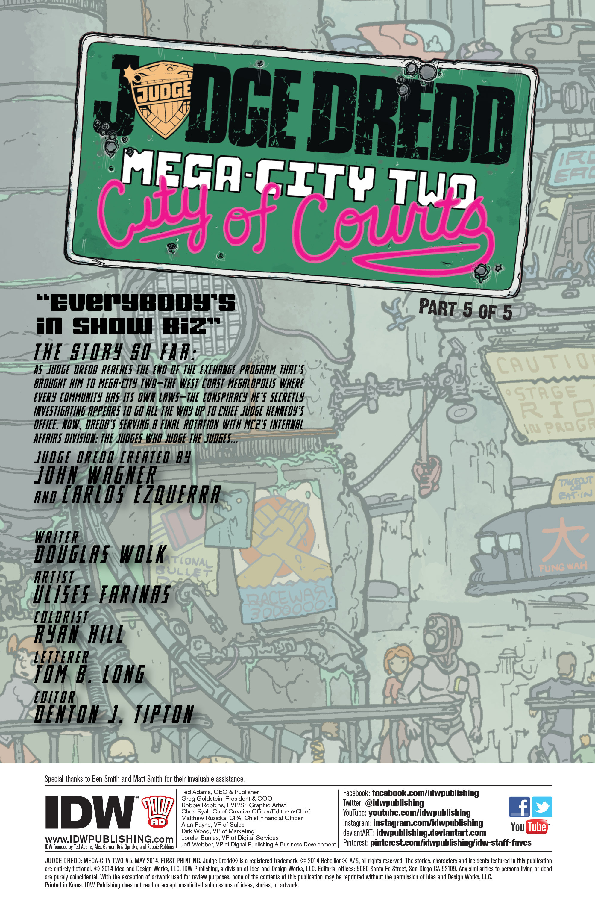 Read online Judge Dredd: Mega-City Two comic -  Issue #5 - 2