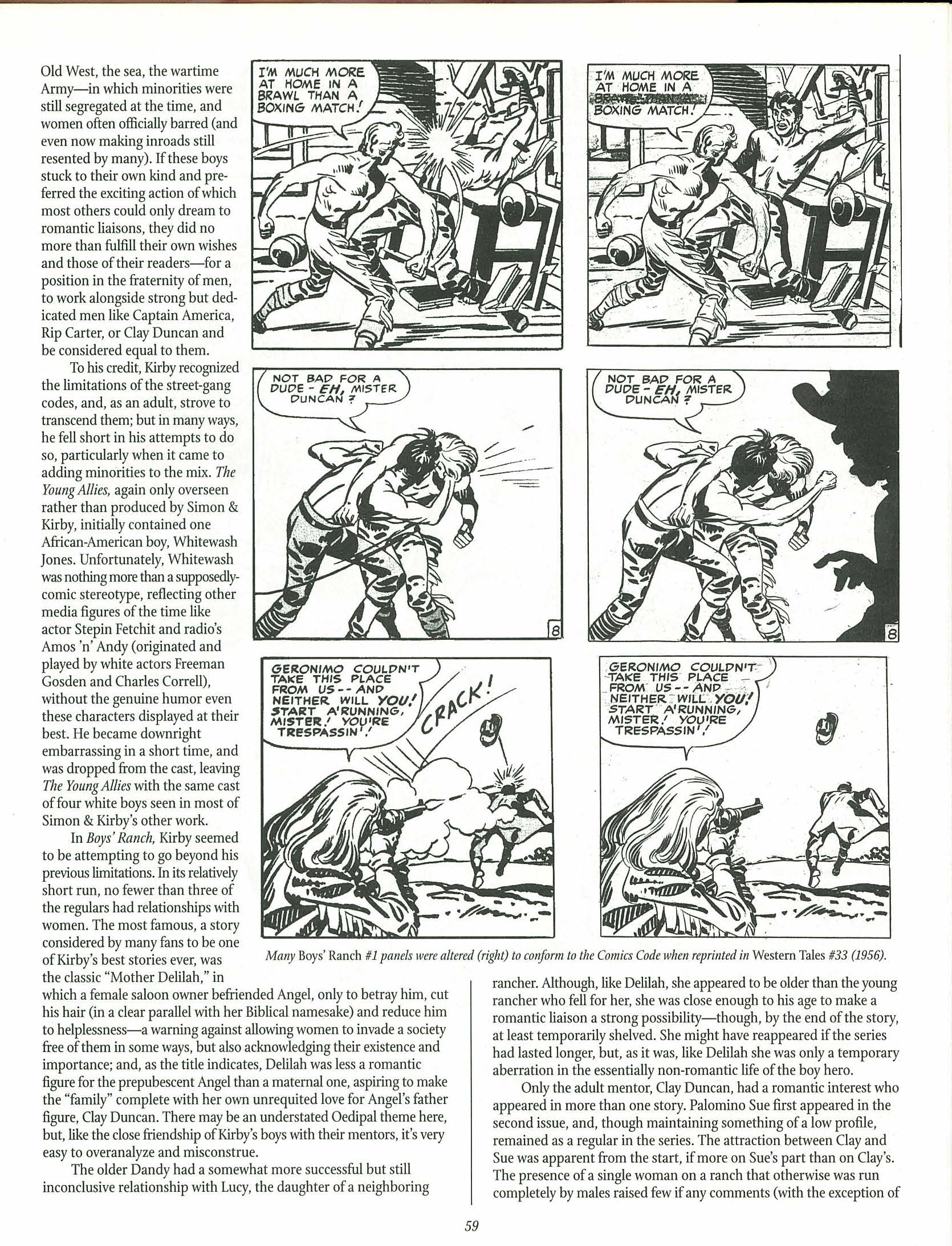Read online The Jack Kirby Collector comic -  Issue #25 - 58