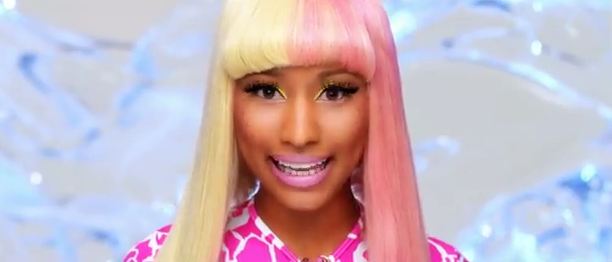 nicki minaj super bass makeup. dresses Nicki Minaj Super Bass