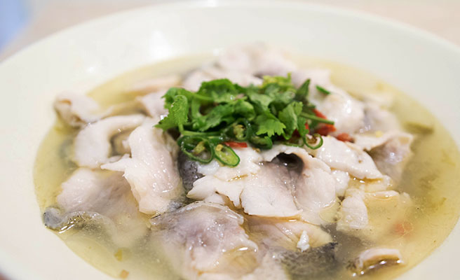 Boiled fish Boiled fish