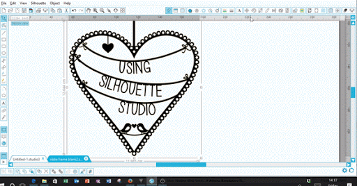 How to Make Mock Ups in Silhouette Studio.  How to drag photos into shapes for pattern fill.  Use the colorize tool to quickly change colour and also add shadows for papercuts.  Tutorial by Nadine Muir for Silhouette UK blog