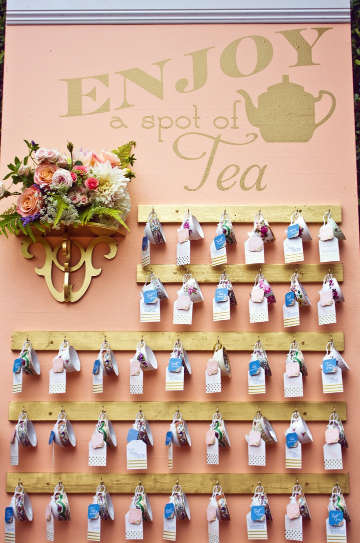 amorology: first comes love: Real Wedding Wednesday: Tea For Two