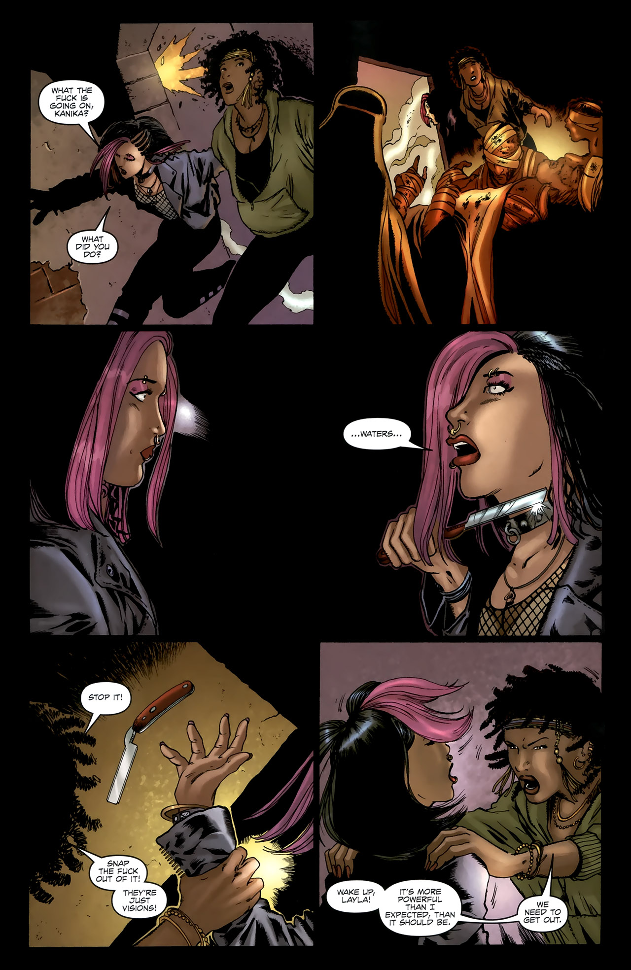 Read online Gravel comic -  Issue #16 - 14