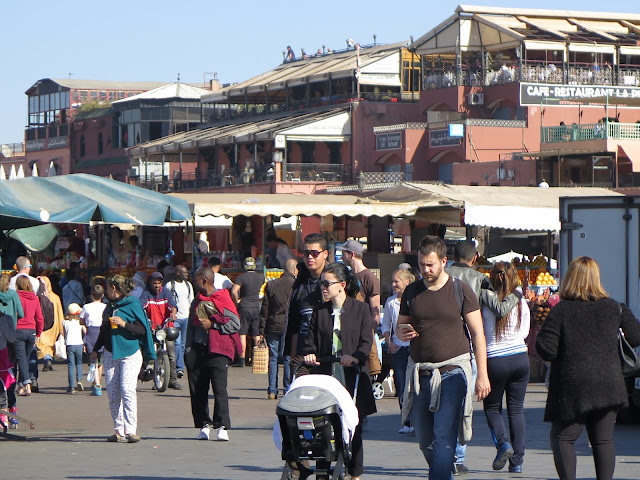 Plaza de la Jemaa el Fna en Marrakech