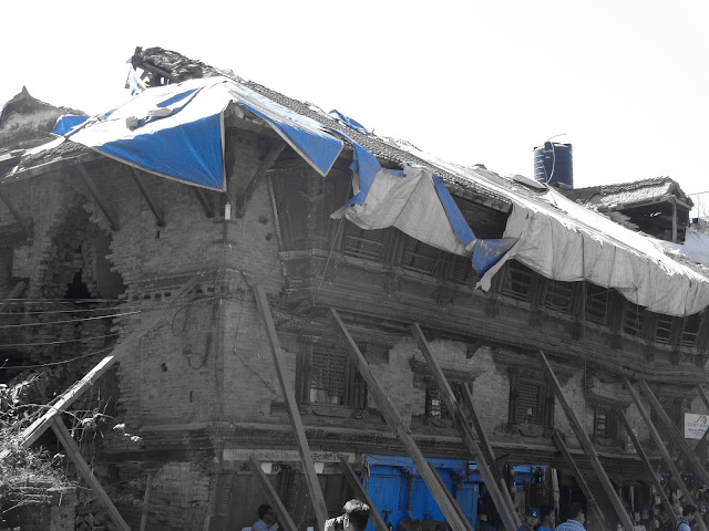 Buildings Damaged in the Nepal Earthquake