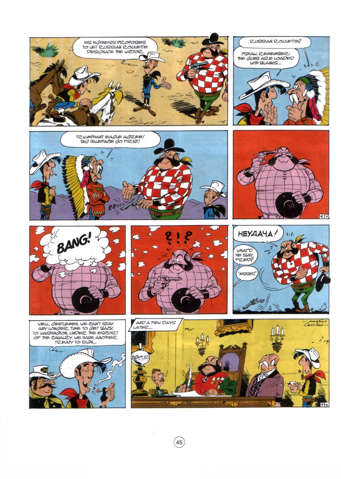 A Lucky Luke Adventure issue 29 - Page 44