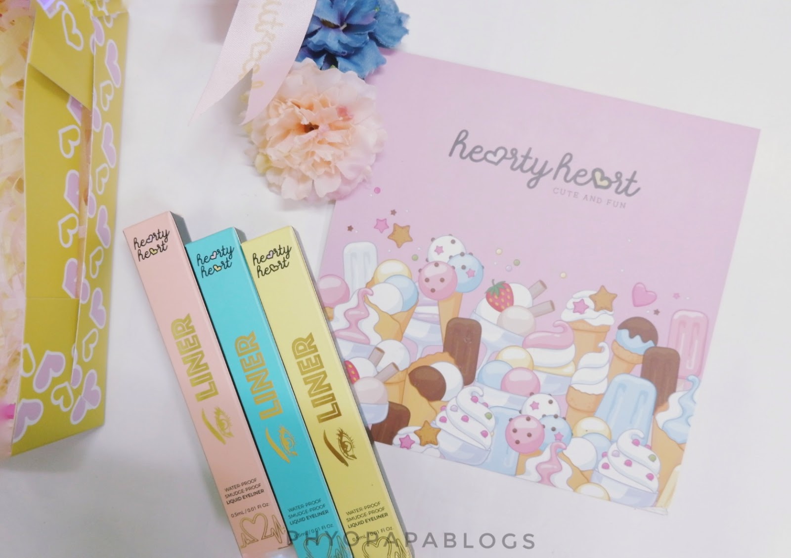 How to be Cute and Fun // Hearty Heart Eyeliner Review