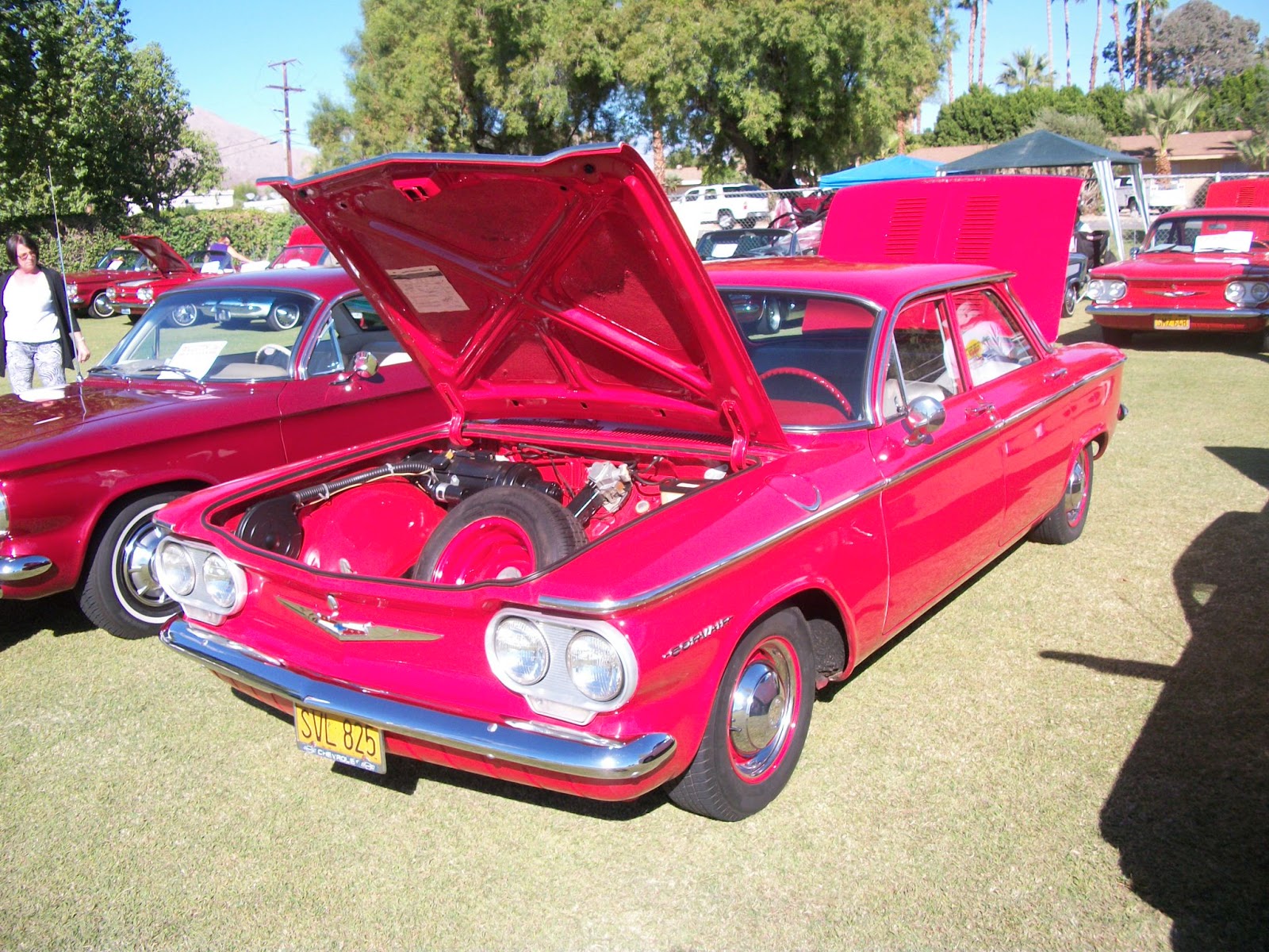Palm Springs Automobilist Corvair Mania at Great Western Fan Belt Toss