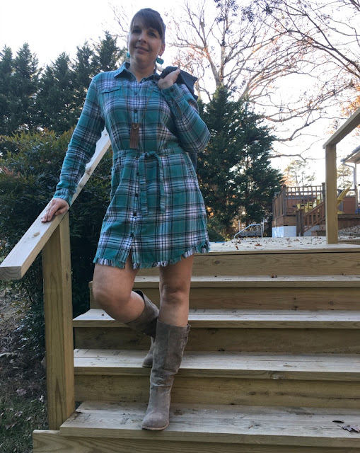 I am sharing several ways to style a dress and talking about why I am wearing dresses every day in December to help bring awareness to modern slavery and human trafficking.
