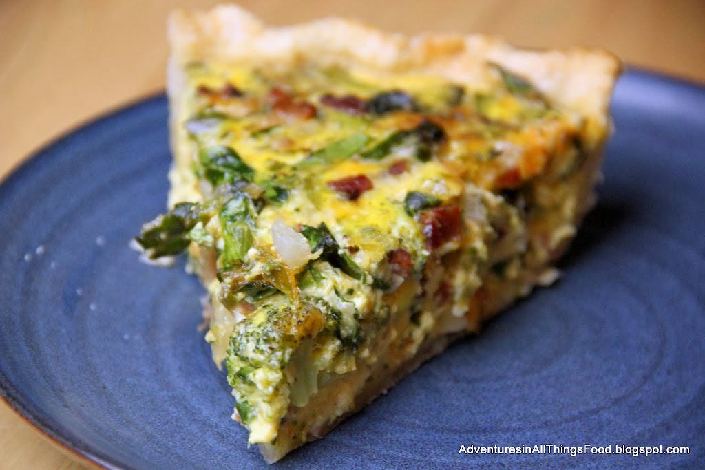 Adventures in all things food Quiche The Ultimate Fridge CleanOut