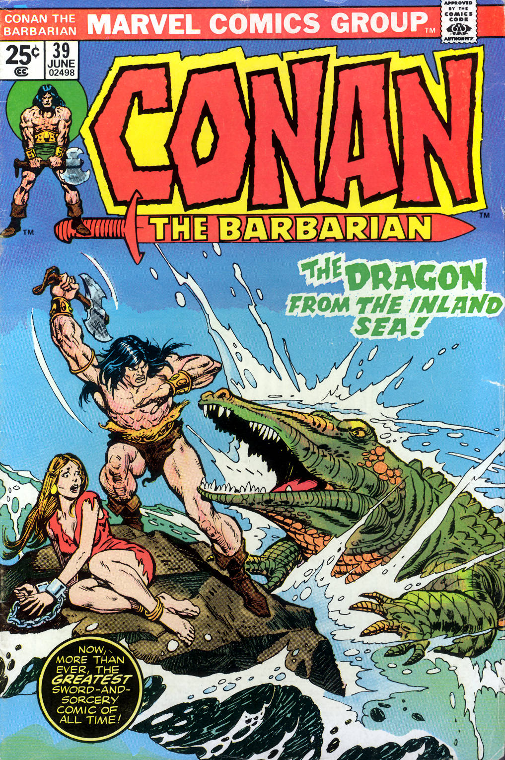 Read online Conan the Barbarian (1970) comic -  Issue #39 - 1
