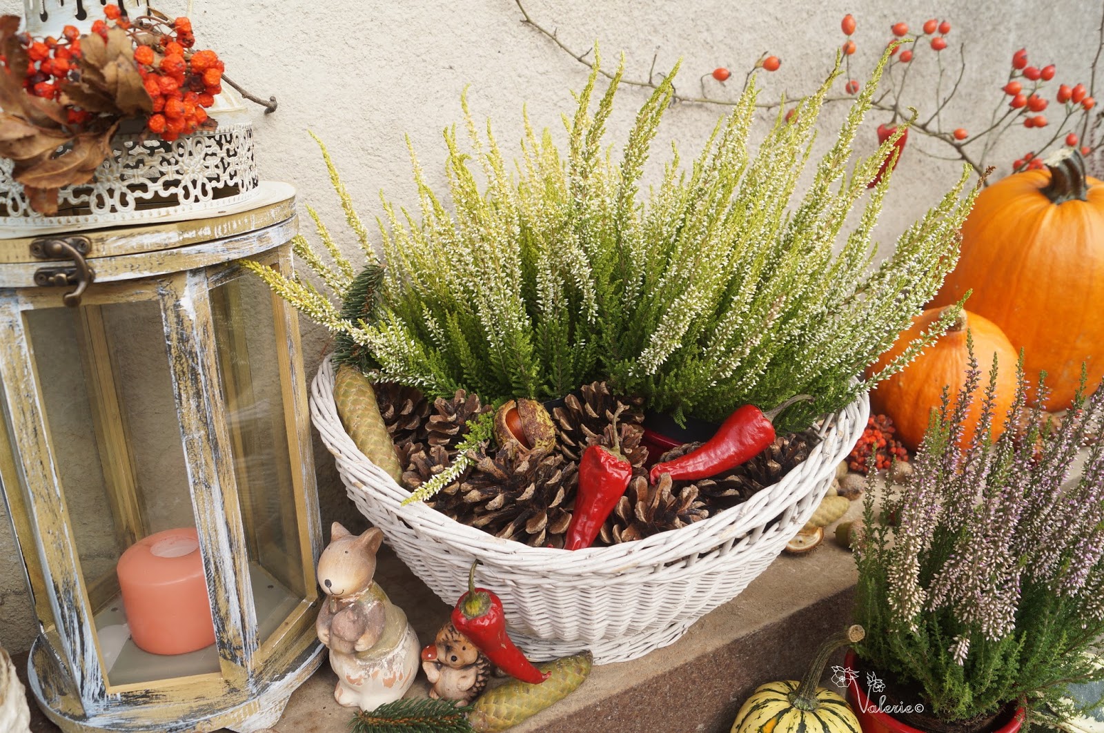 Страна декора и цветов: Осенний декор во дворе. Часть 3-я