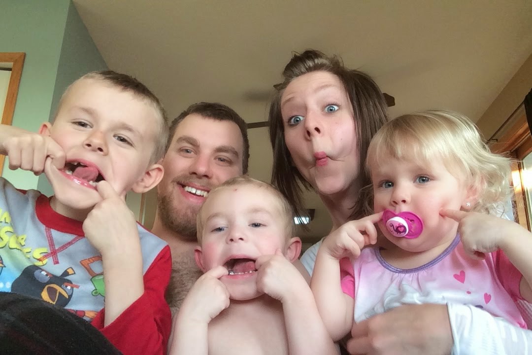 My crazy little family...