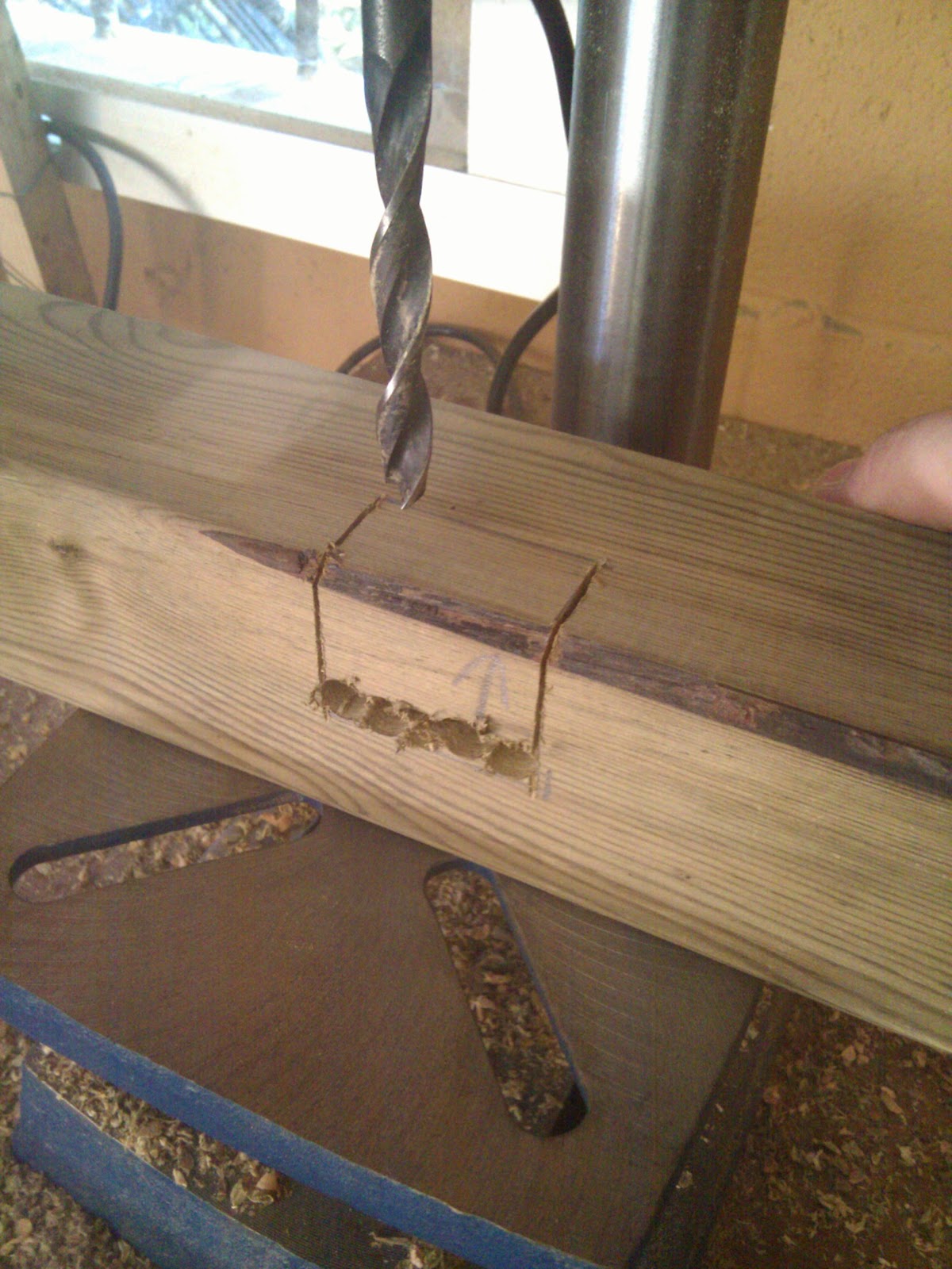 Rusticolaje: Valla de madera para piscina: Paso 2- Replanteamiento