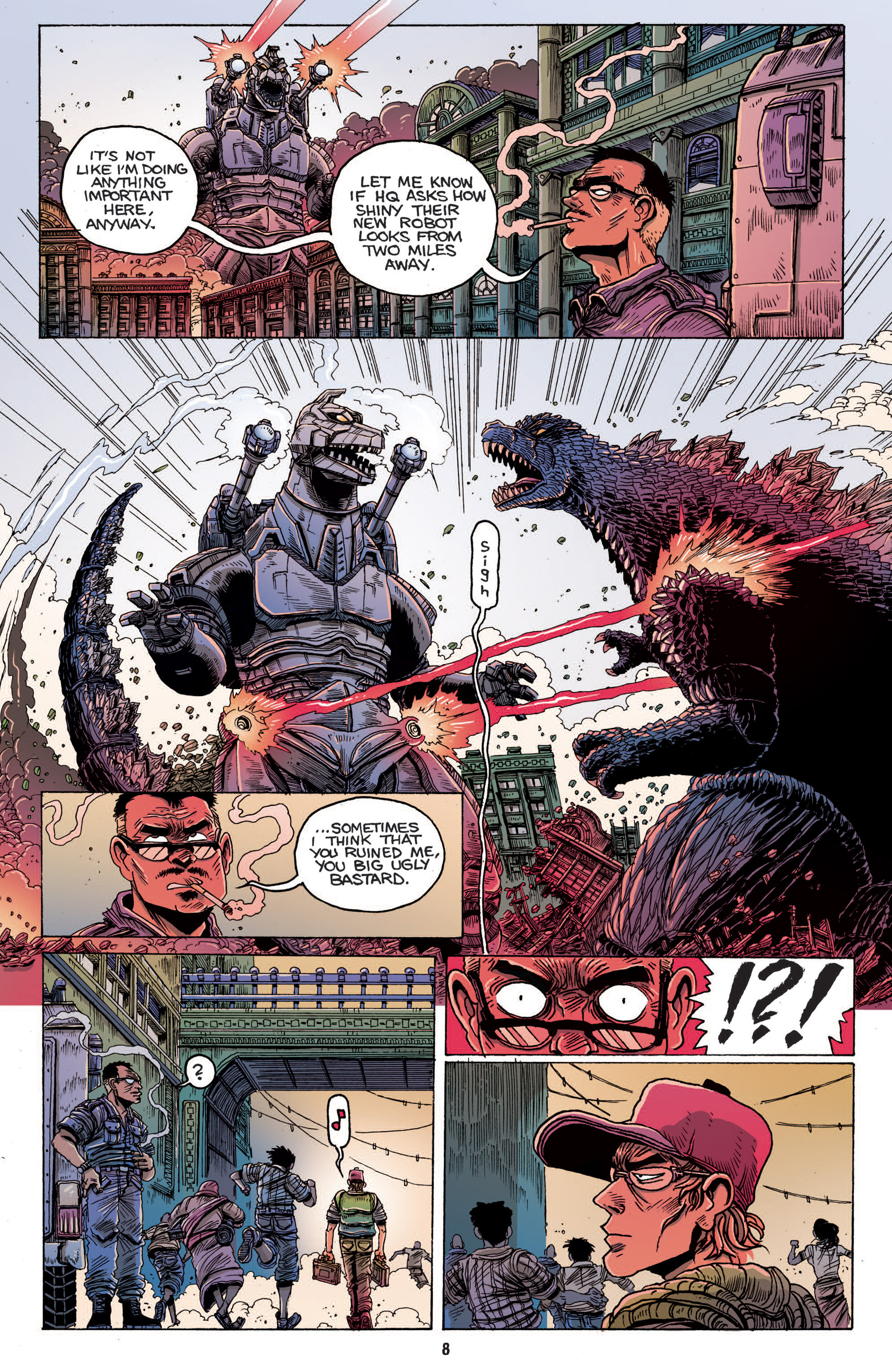 Read online Godzilla: The Half-Century War comic -  Issue #4 - 9