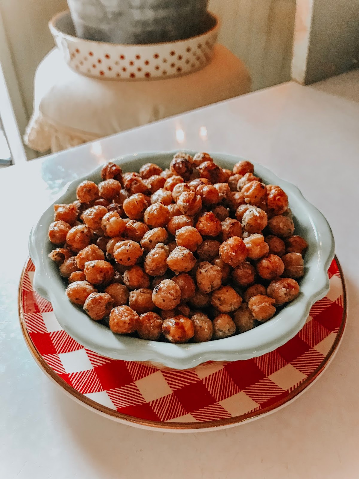 Clover House Air Fryer Ranch Roasted Chickpeas