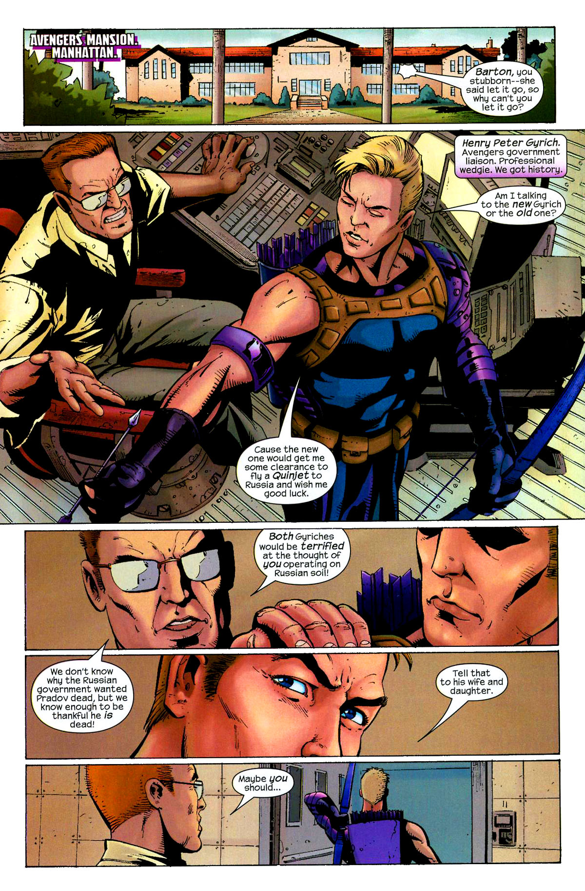Hawkeye (2003) Issue #8 #8 - English 7 Hawkeye (2003) Issue #8 #8 - English 7
