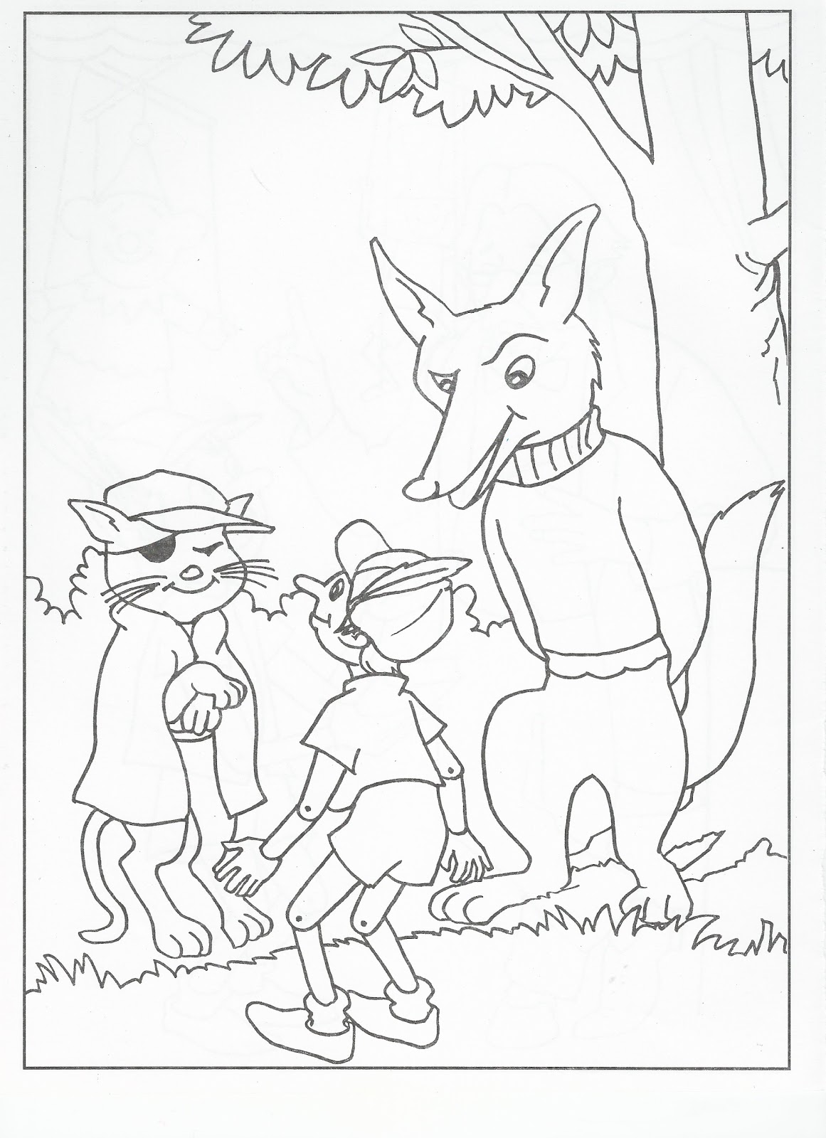 Storia Di Guizzino Sequenze Da Colorare