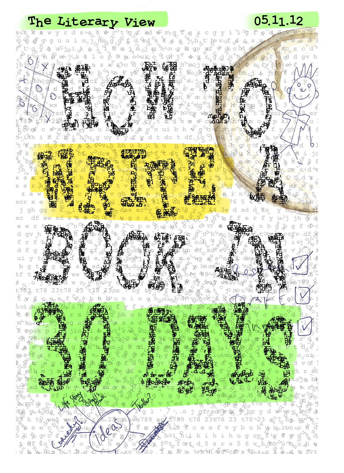 Stuart Herrington Illustration How To Write A Book In 30 Days 2