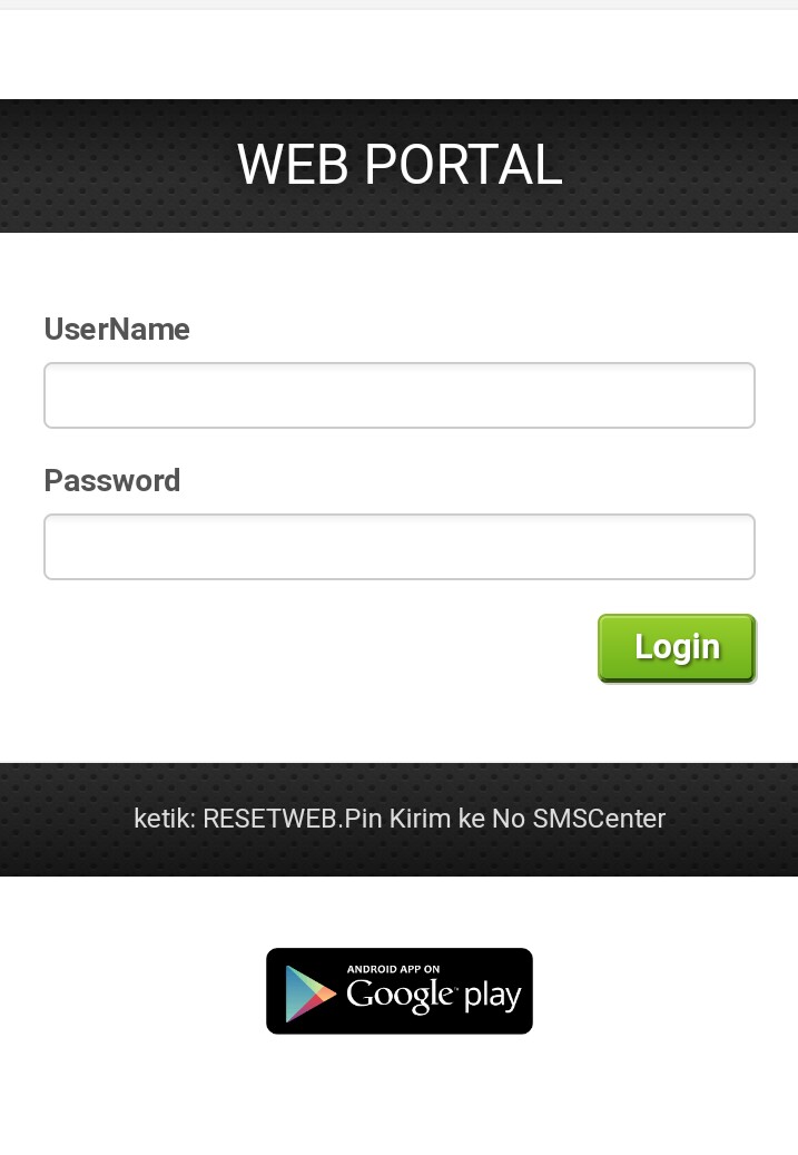 ELRELOAD PANDUAN LOGIN/MASUK KE WEB REPORT ELRELOAD PANDUAN LOGIN/MASUK KE WEB REPORT