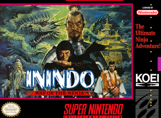 Inindo - Way of the ninja - Caja NTSC USA