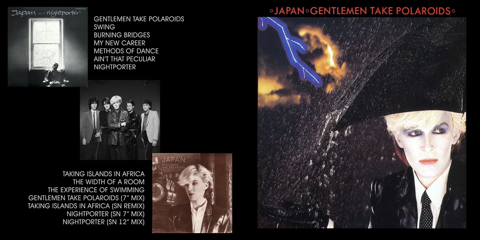 All the Air In My Lungs: Japan - Gentlemen Take Polaroids - 1980