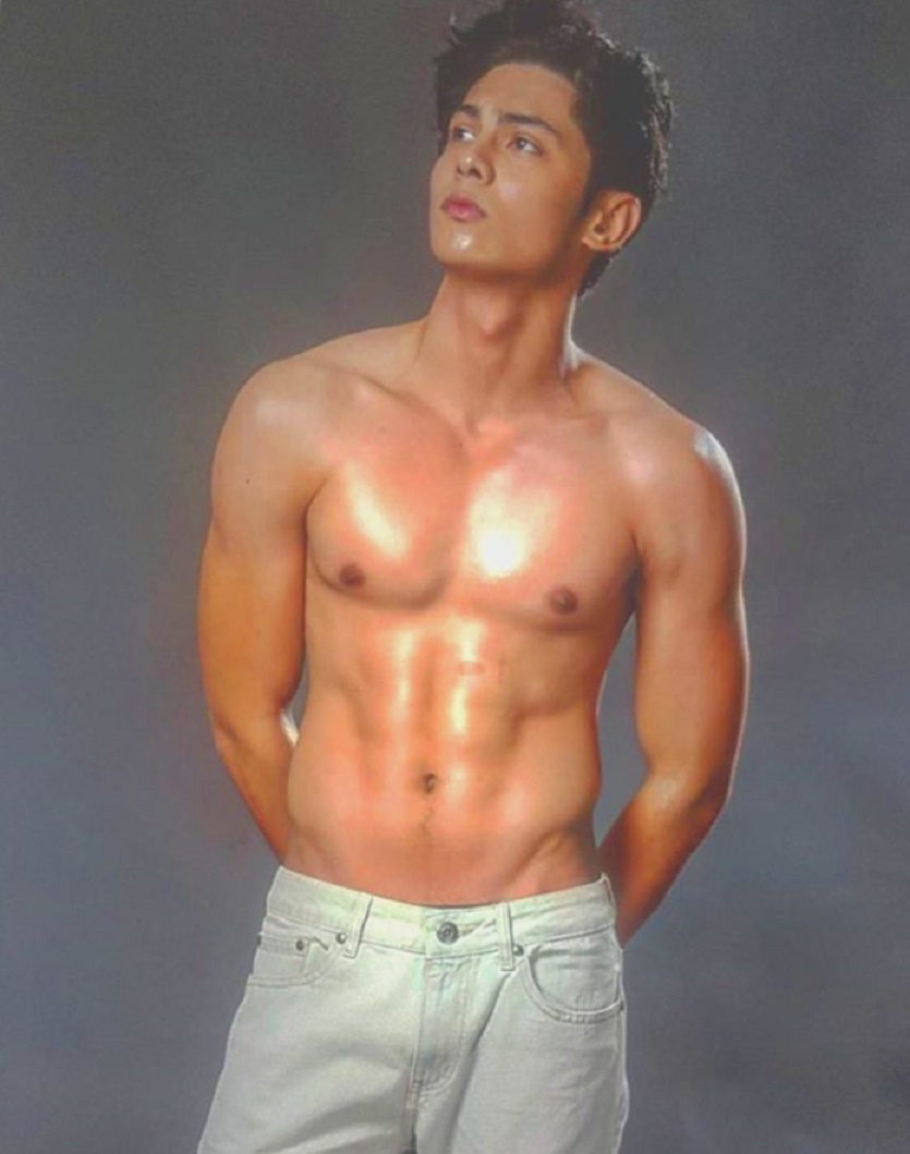 Pageant Junkie: Kiko Estrada: Shirtless