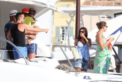 Cristiano Ronaldo And Son On Holiday With Irina Shayk