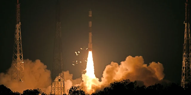 Image Attribute: RISAT-2B Successfully Launched by PSLV-C46, Satish Dhawan Space Centre (SDSC) SHAR, Sriharikota/ Date: May 22, 2019, Time: 0530 (IST) / Source: ISRO/PIB