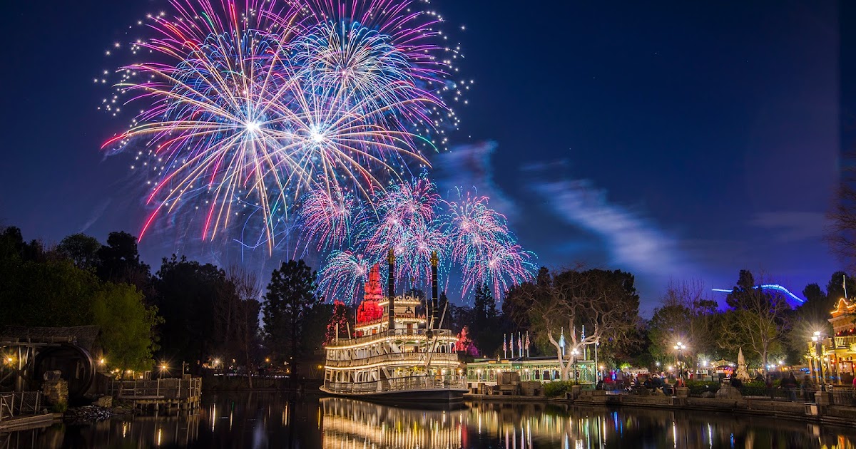 Fireworks Over the River II