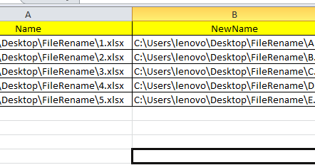 How to rename files of a Folder using VBA ~ Excel and Analytics
