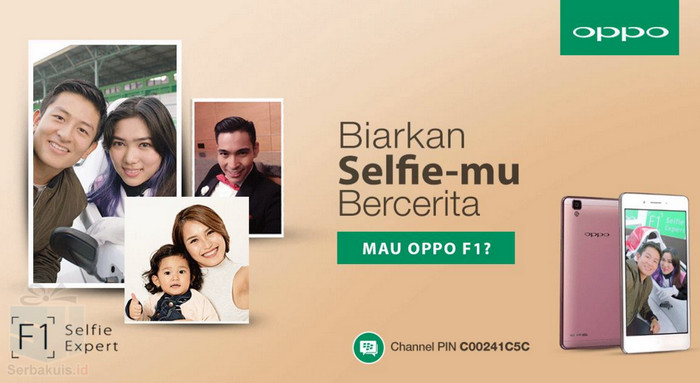 Kontes Selfie Diary BBM Berhadiah Android OPPO F1 Kontes Selfie Diary BBM Berhadiah Android OPPO F1