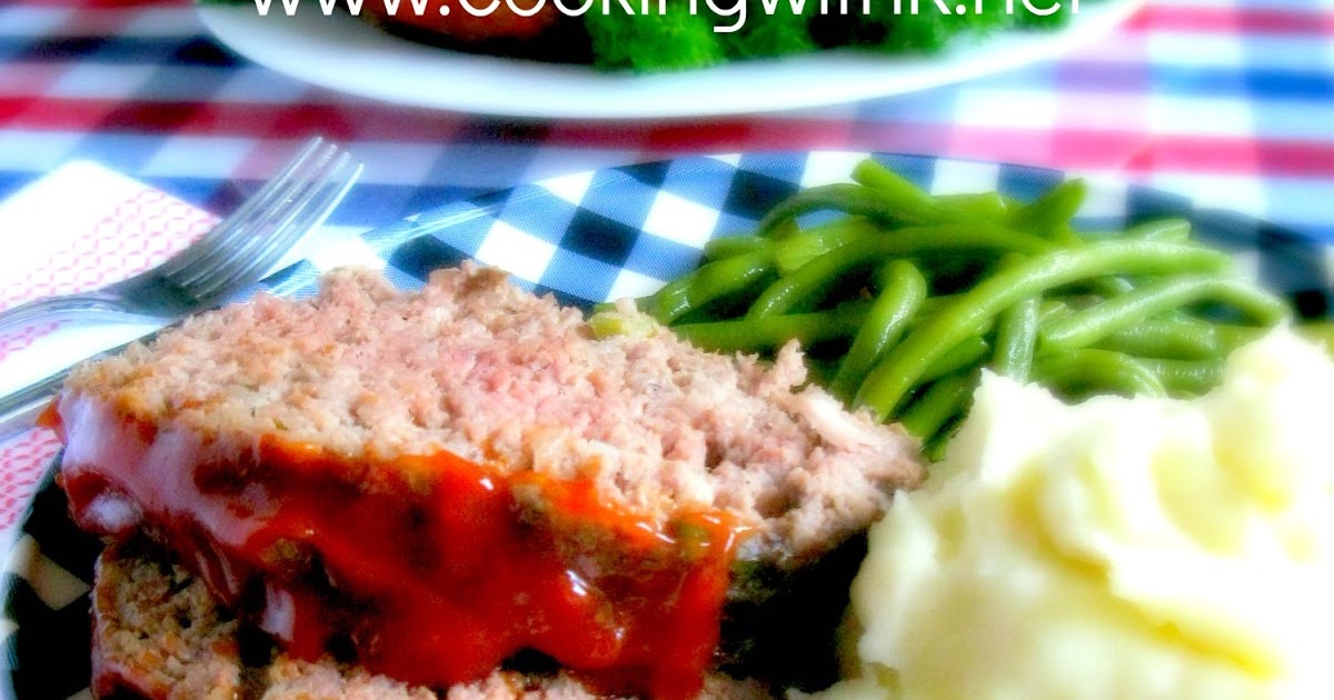 Cooking with K Grandmother's Old Fashioned Meatloaf {Cooked In A Cast