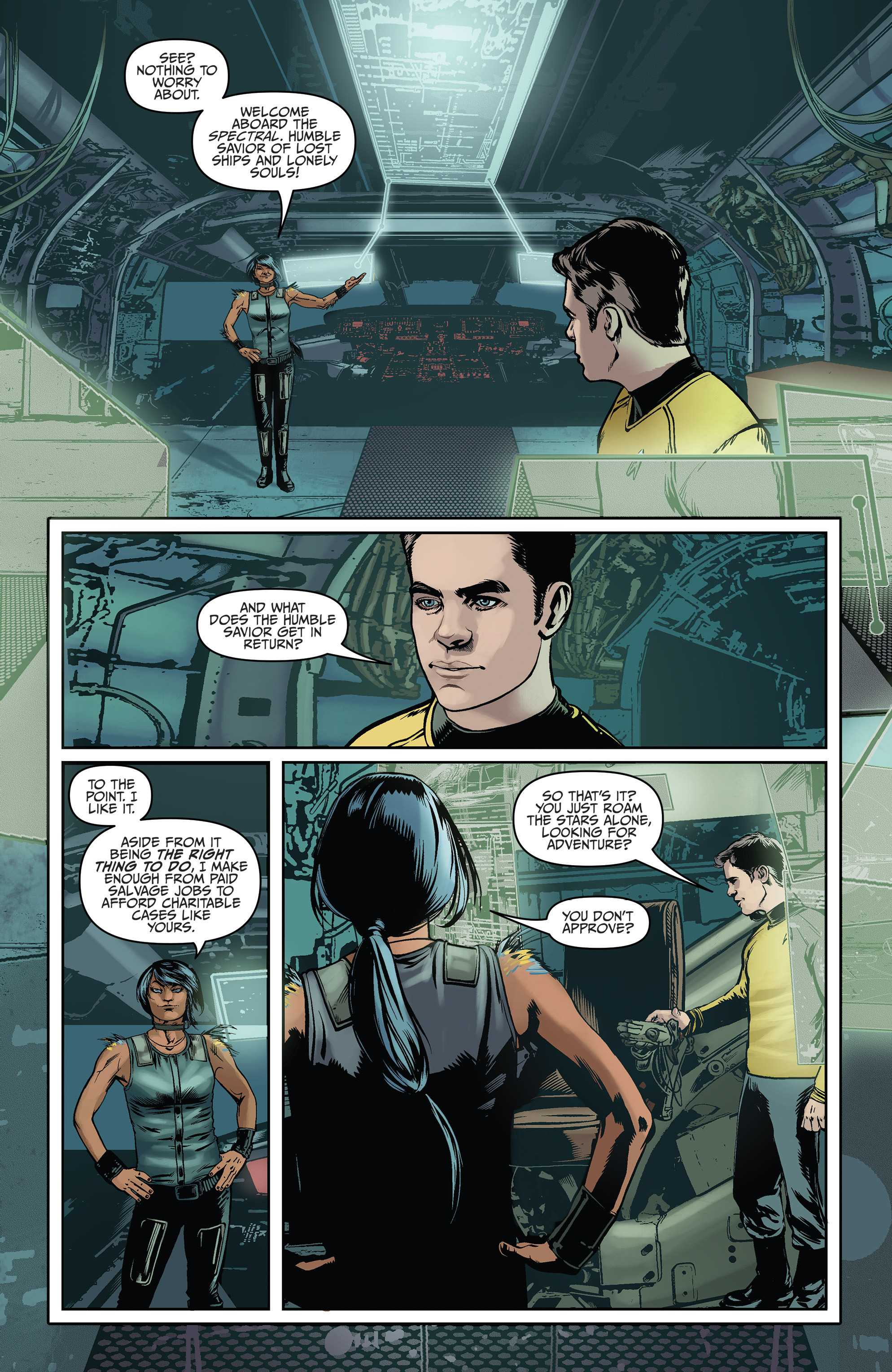 Read online Star Trek (2011) comic -  Issue #44 - 6