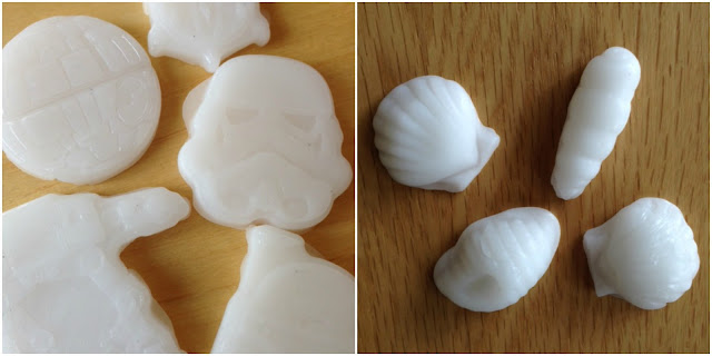Thermomorph moulded seashells