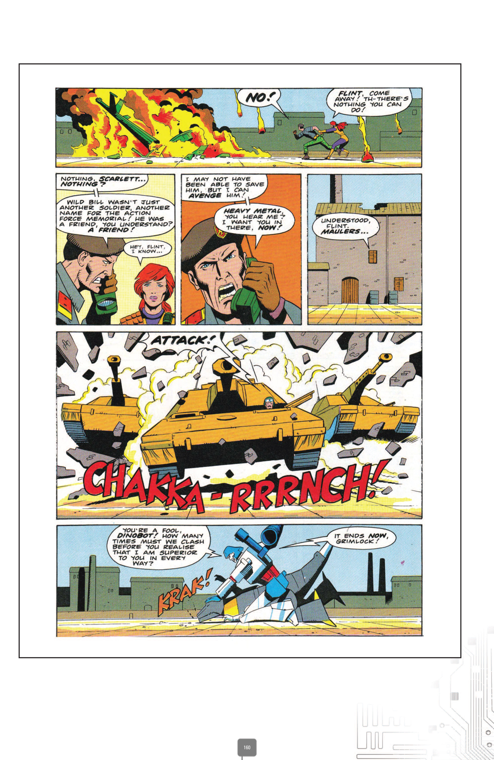 Read online The Transformers Classics UK comic -  Issue # TPB 4 - 160