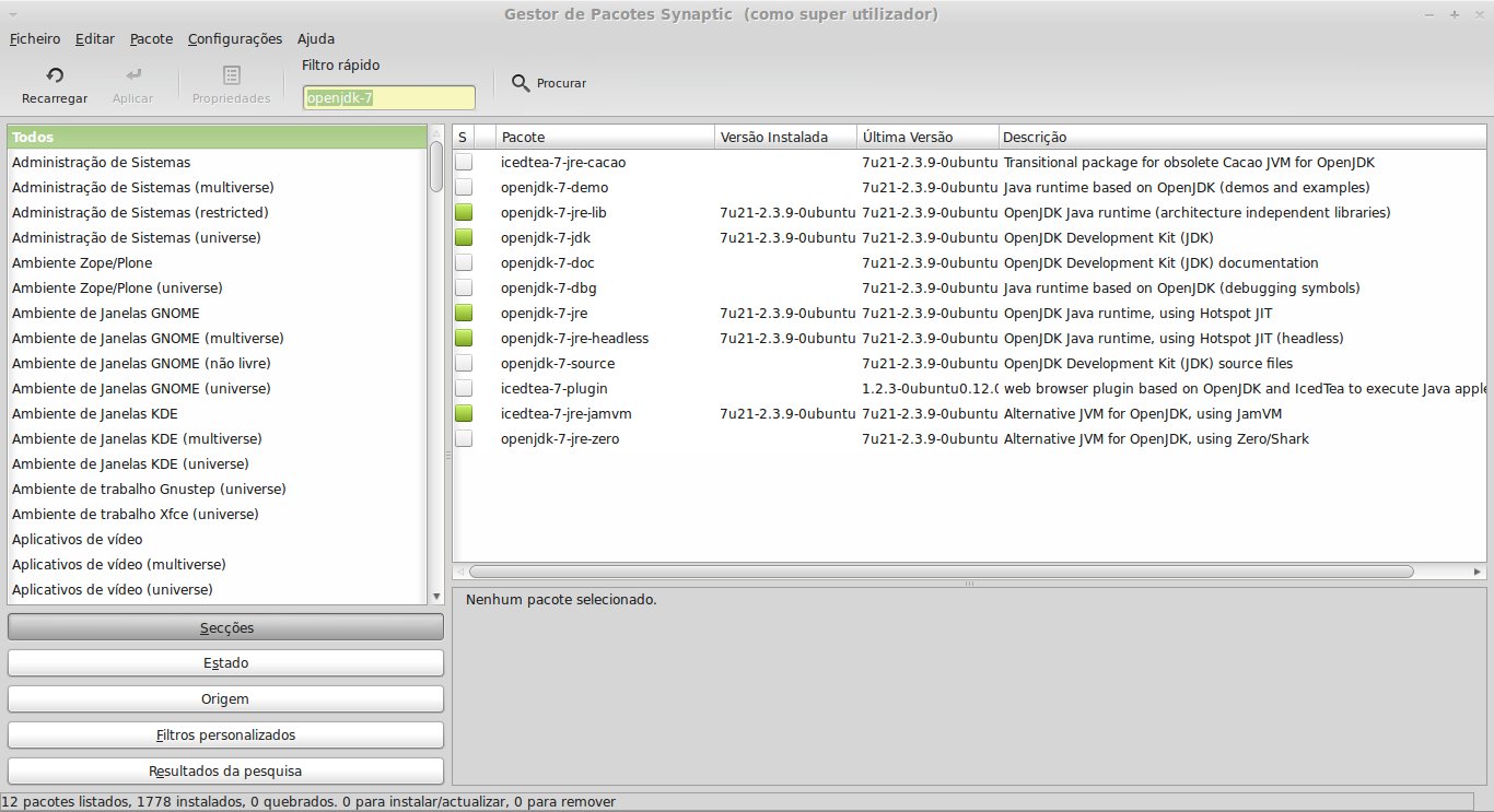 Alternar entre versões de java no linux mint