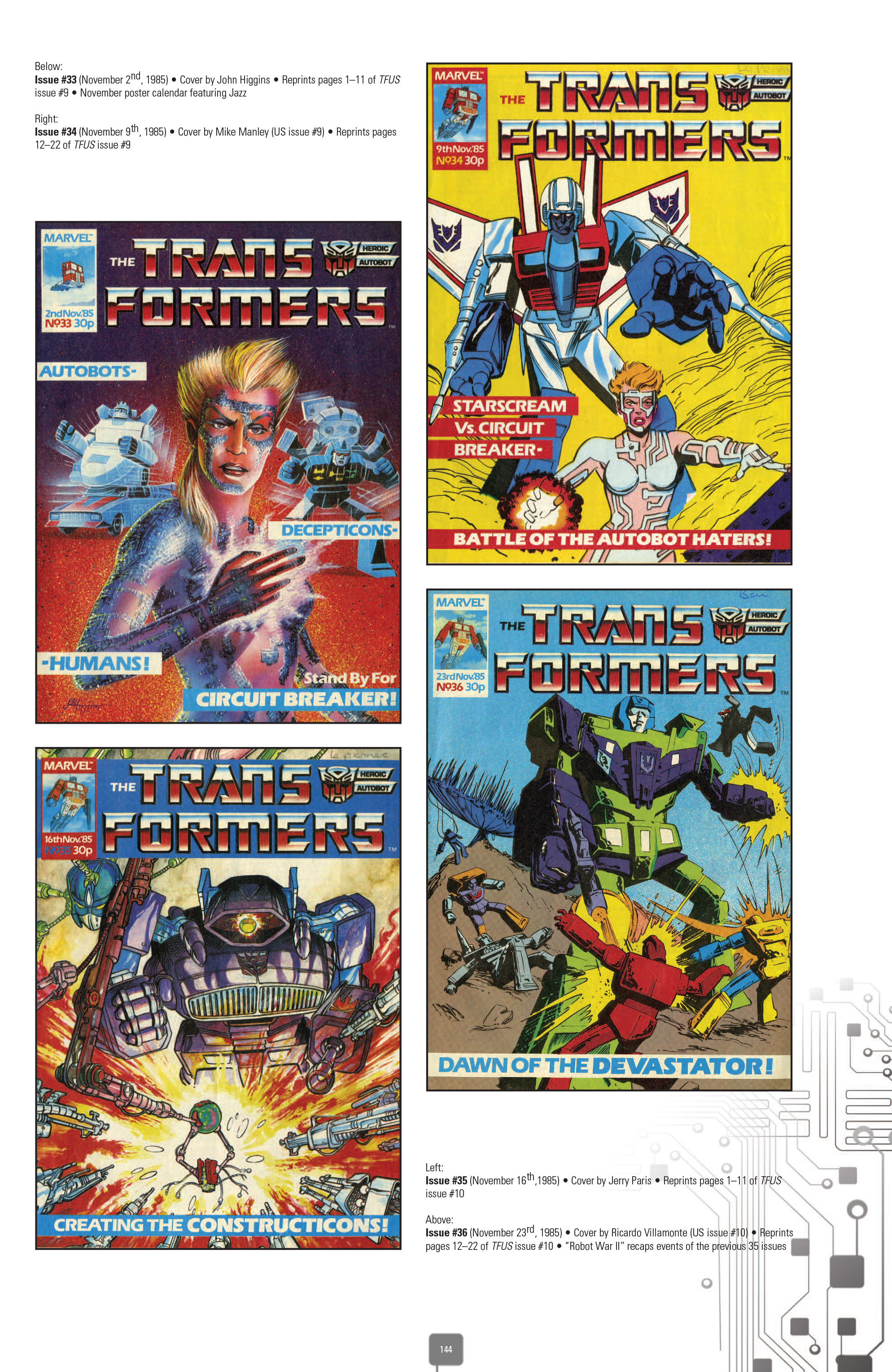 Read online The Transformers Classics UK comic -  Issue # TPB 1 - 145