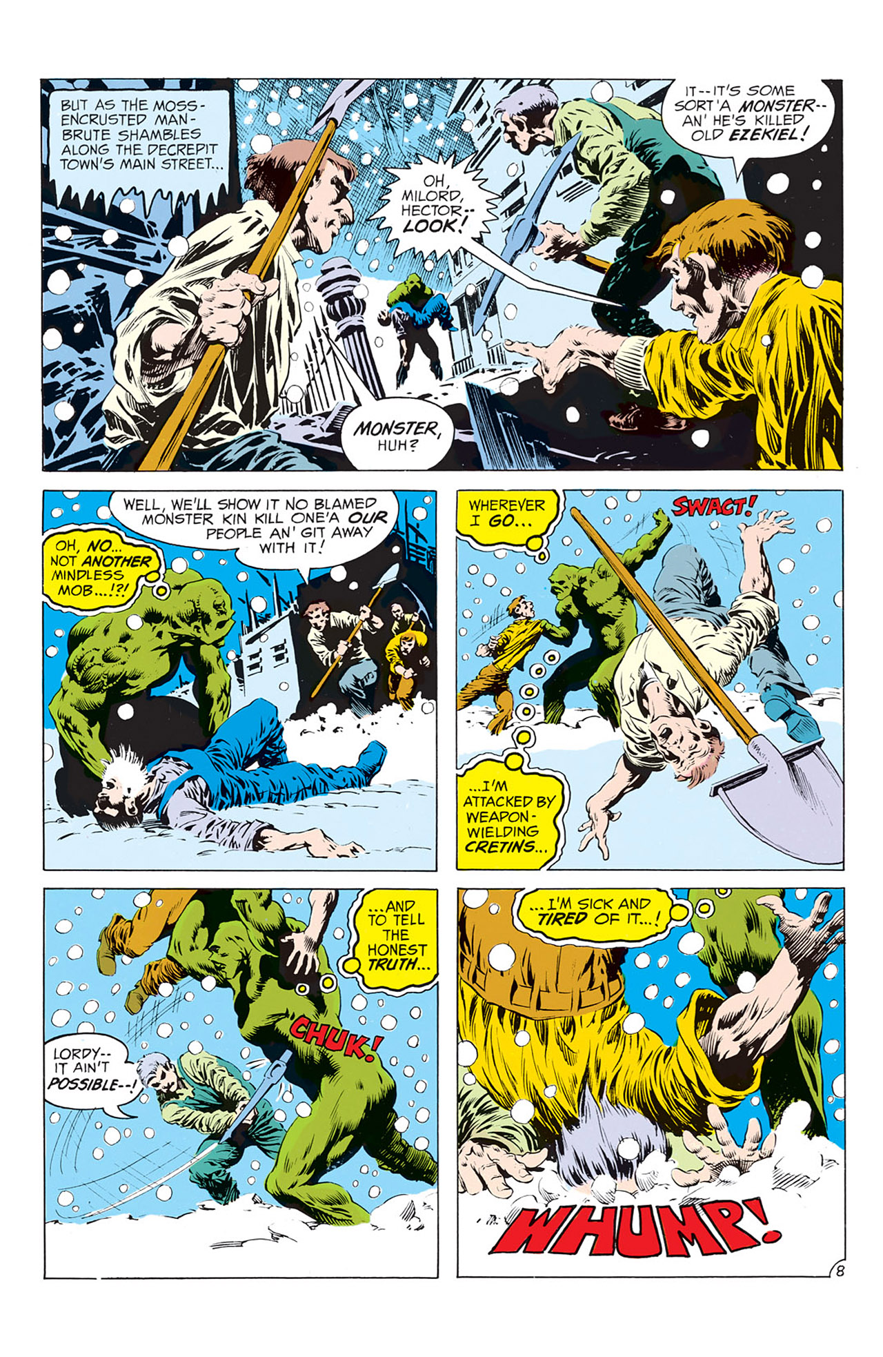 Read online Swamp Thing (1972) comic -  Issue #8 - 9